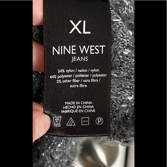 Nine West Jeans Cowl Neck Sweater XL - Picture 5 of 7